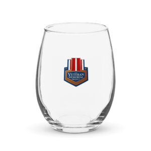 Stemless wine glass