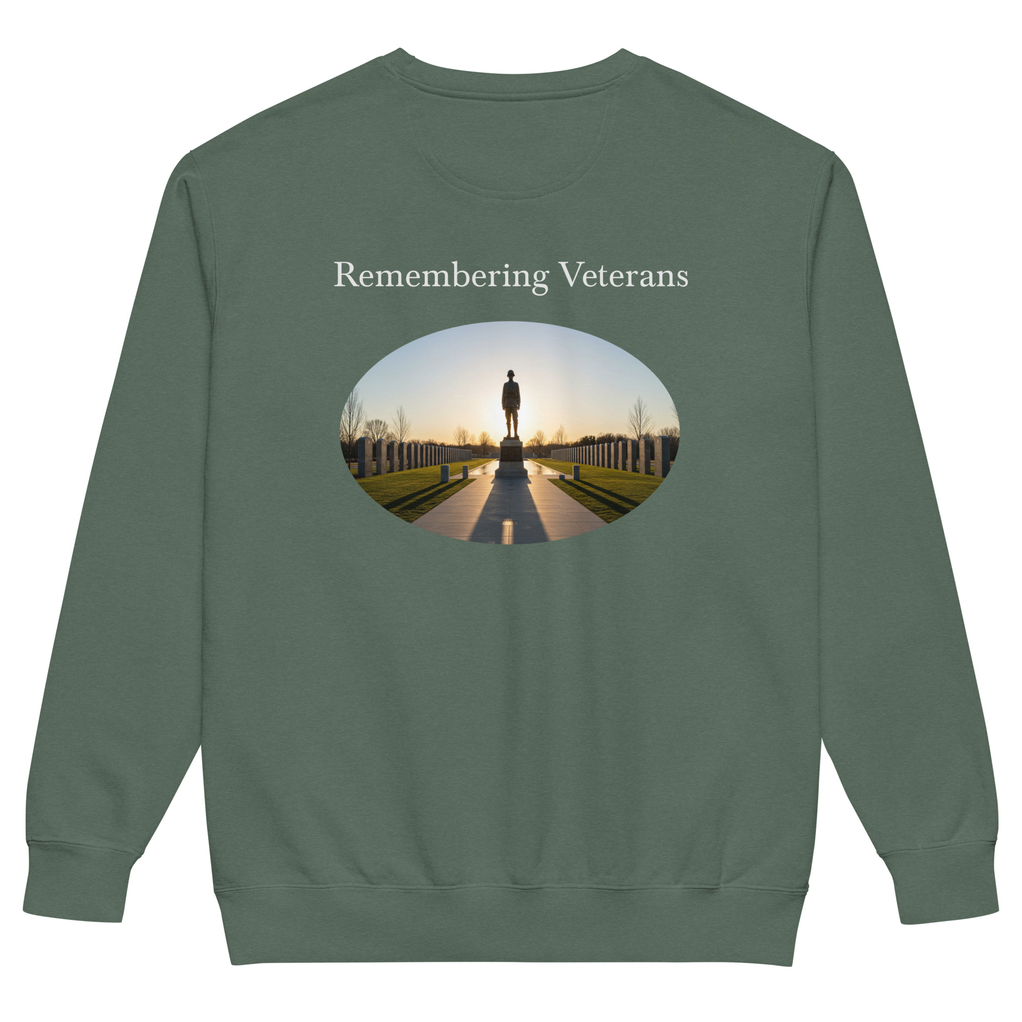 Unisex garment-dyed sweatshirt - Image 7