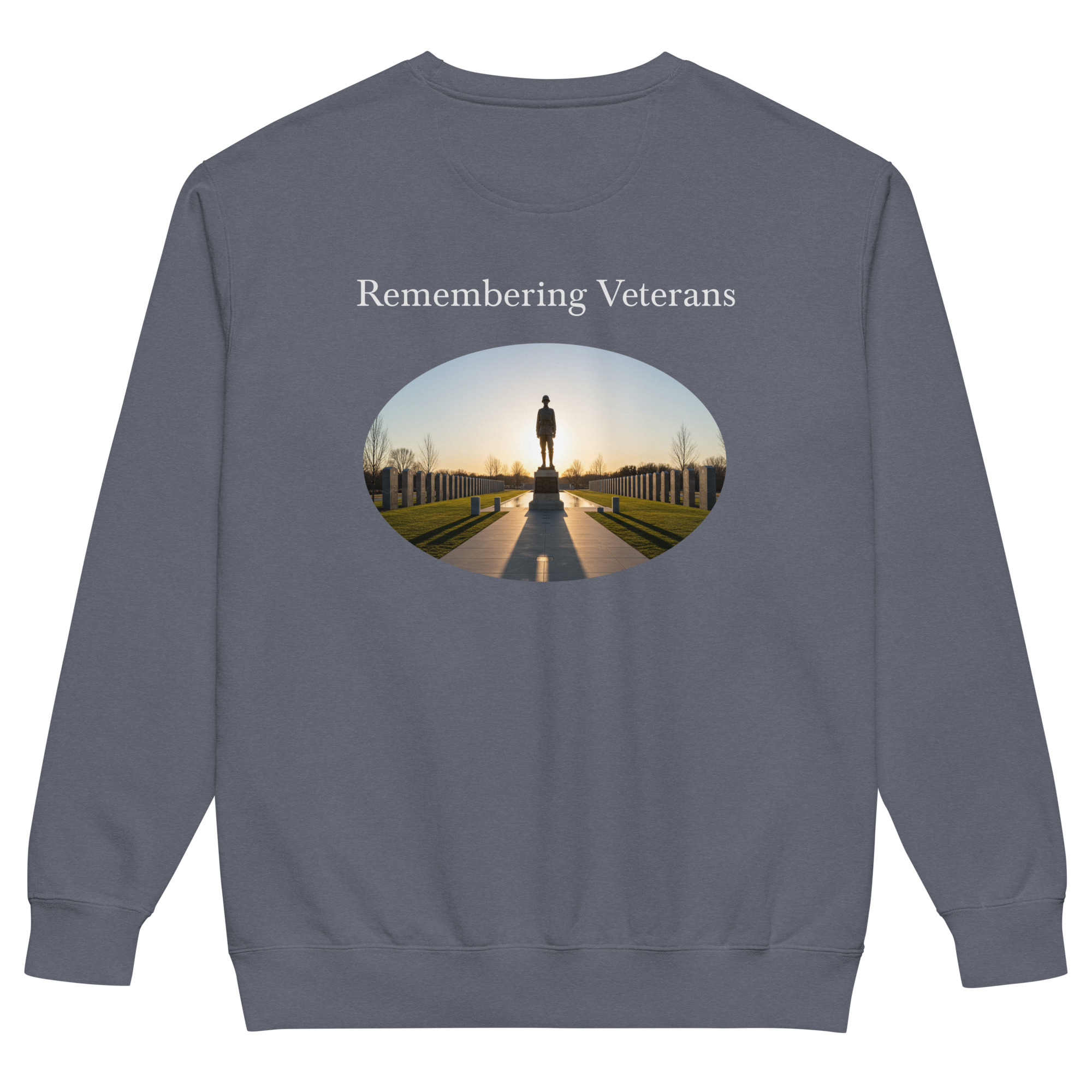 Unisex garment-dyed sweatshirt - Image 6