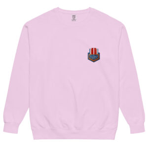 Unisex garment-dyed sweatshirt