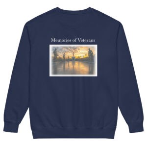 Unisex garment-dyed sweatshirt