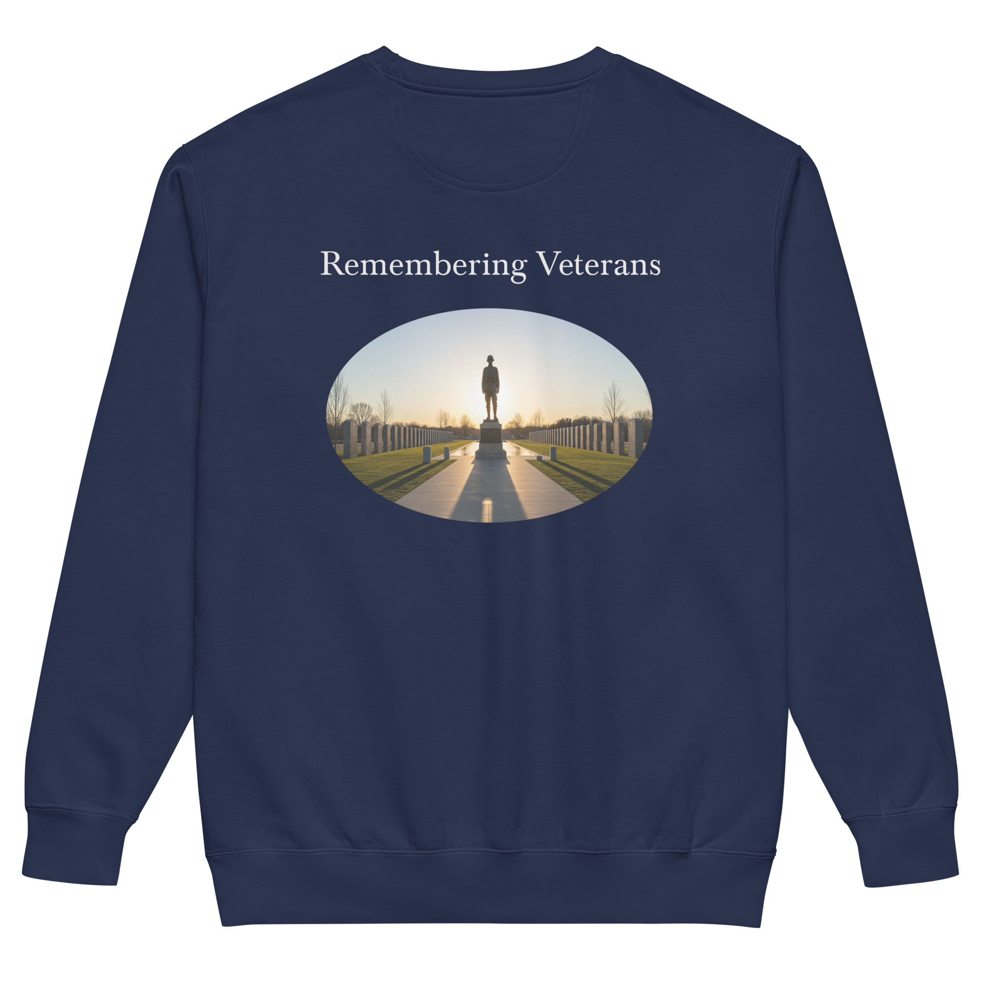 Unisex garment-dyed sweatshirt - Image 2