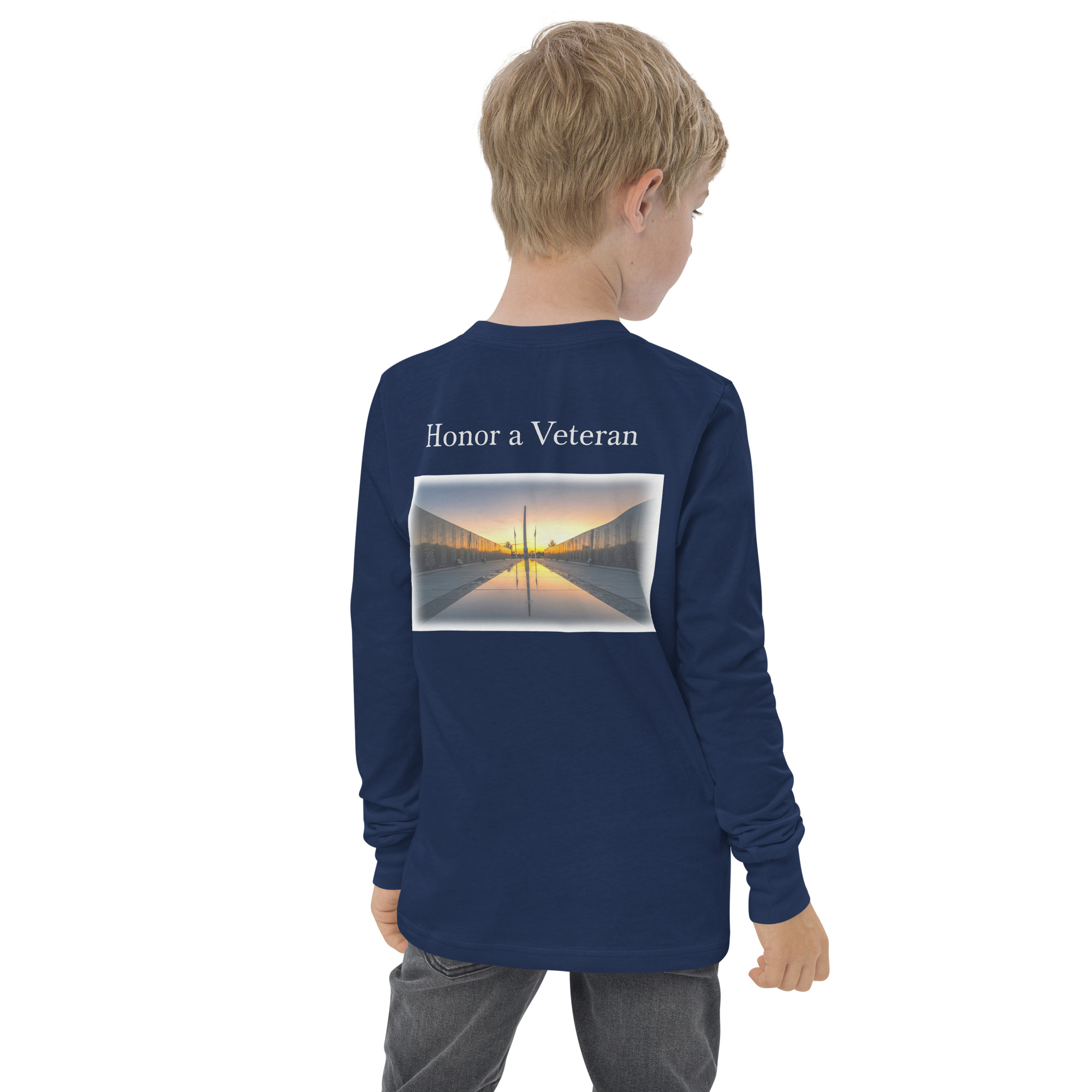 Youth long sleeve tee - Image 9